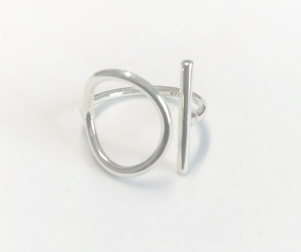 Bague argent 925/1000 - 34997