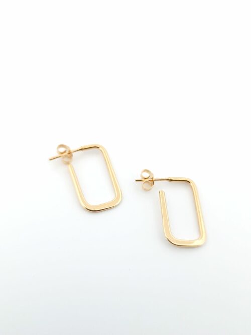 Boucles d'oreilles plaquées or 3 microns - 142