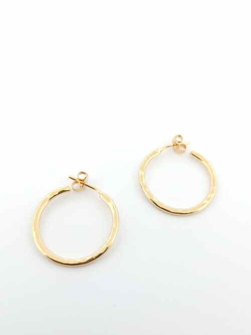 Boucles d'oreilles plaquées or 3M- 143