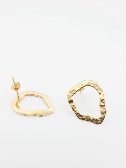 Boucles d’oreilles plaquées or 3M- 155