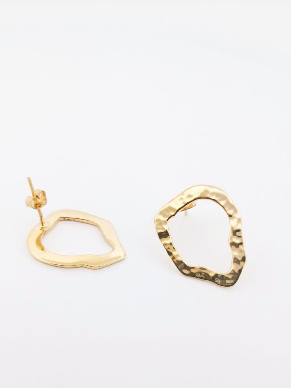 Boucles d’oreilles plaquées or 3M- 155