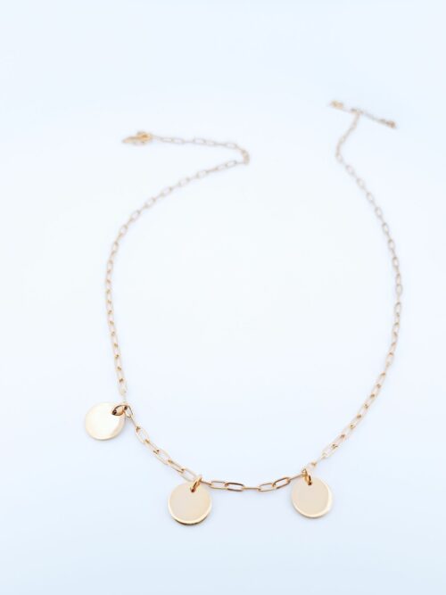 Collier plaqué or 3 microns - 158