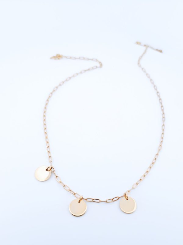 Collier plaqué or 3 microns - 158