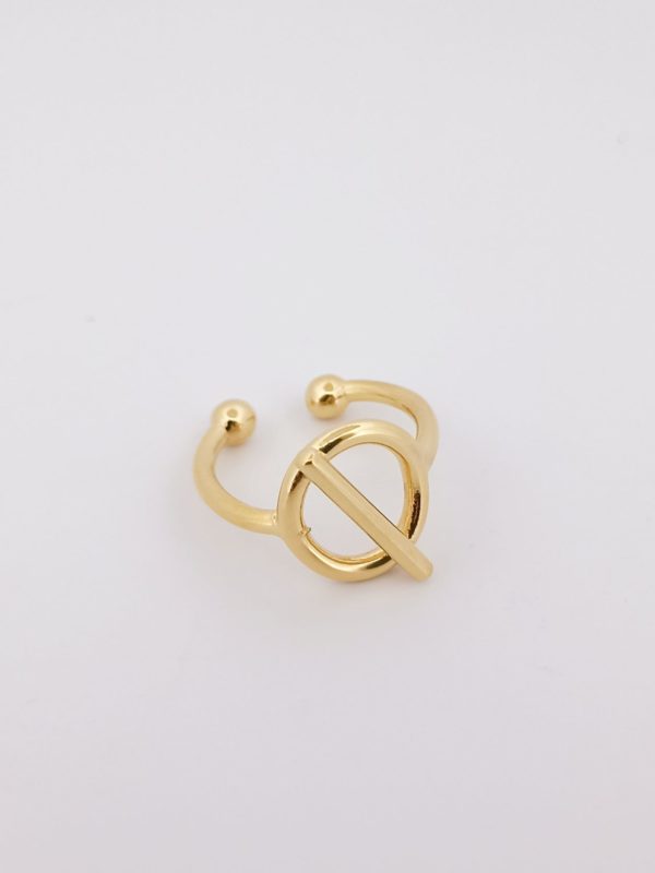 Bague plaquée or 3M- 162