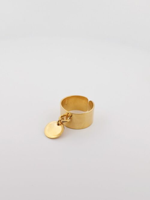 Bague plaquée or 3 microns - 163