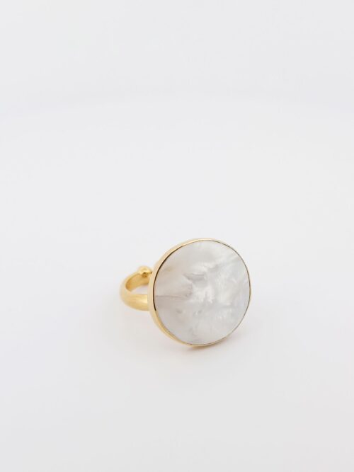 Bague plaquée or 3M- 166