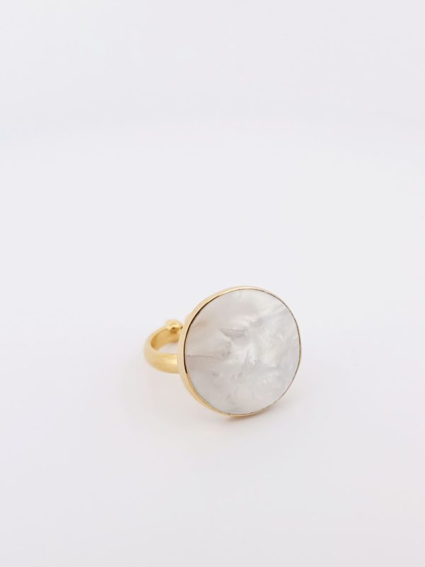 Bague plaquée or 3M- 166