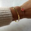 Bracelet plaqué or 3M-176 Corail – Image 3
