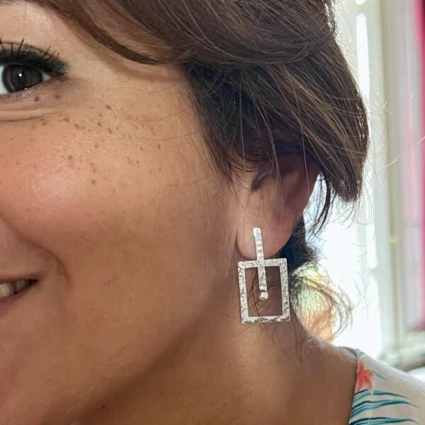 Boucles d'oreilles argent 925/1000 - 66189 – Image 2