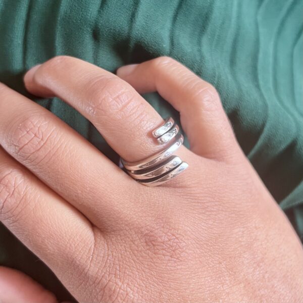 Bague argent 925/1000 - 64607 – Image 2