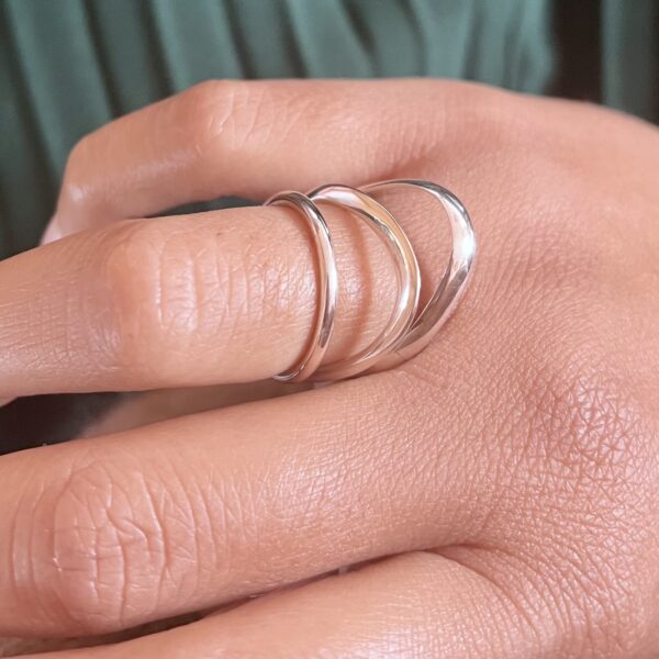 Bague argent 925/1000 - 67333 – Image 3