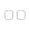 26570-ARRACADA_TUBO_2MM_LISO_EN_FORMA Boucles d’oreilles argent 925/1000 - 26570
