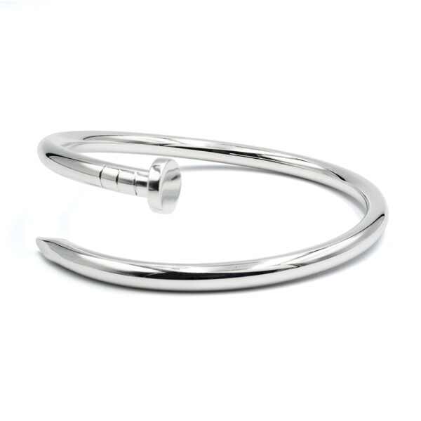 33863-ARO_CLAVO_CON_TUBO_DE_PLATA(1) Bracelet argent 925/1000 - 33863